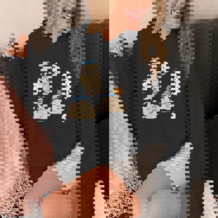 【まんが】クレヨンしんちゃん 仲良くお風呂 長袖tシャツ パーカー