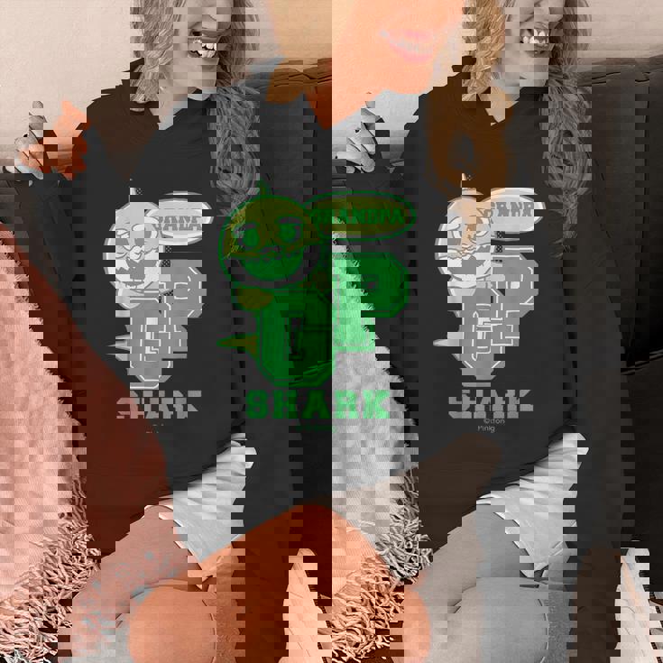 おじいちゃんシャーク・レトロ・ベイシャーク・サメもぞくプレゼント・キッズ・メンズ・ウーマンズ パーカー