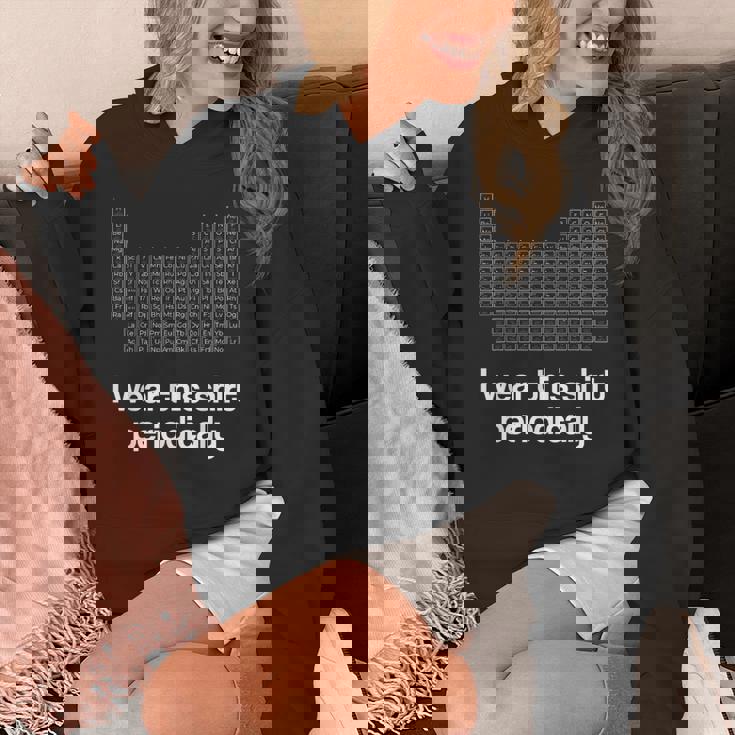 このシャツを定期的に着る化学しゃれ周期表 パーカー