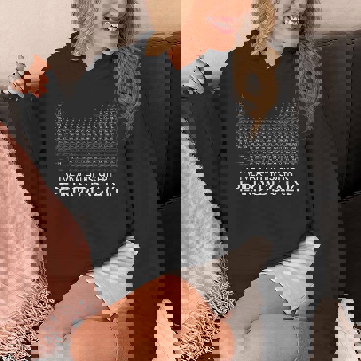 このシャツを着る 周期化学周期表 パーカー