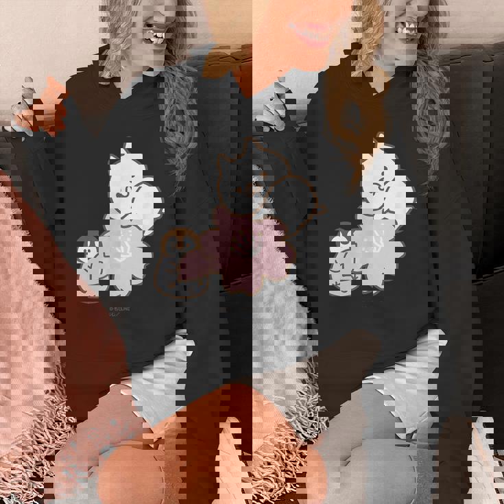 ねこぺん日和 桜 パーカー