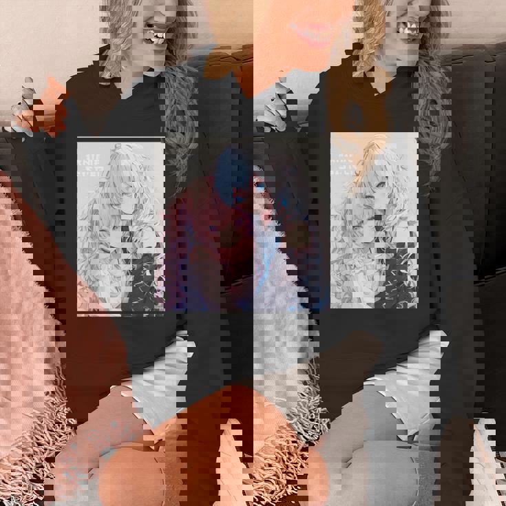 アニメ少女 姉オタク 長袖tシャツ パーカー