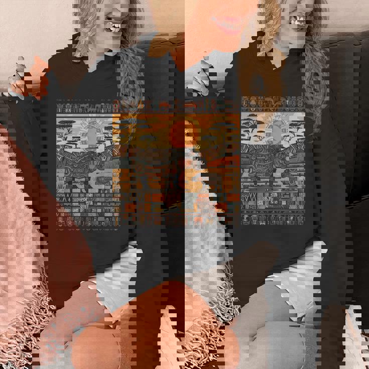 アフリカカバファミリー 部族 ケンテ柄 サファリ ガーナ パーカー