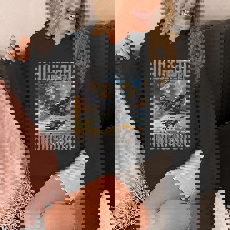 イタリア ブレイン ロット キャラクター ヌクレアロ 恐竜 キッズ ミーム パーカー