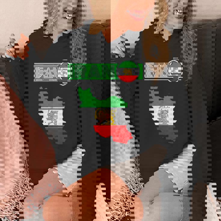 イランライオン太陽旗、イラン地図、イラン、イランの旗、イランの旗。 パーカー