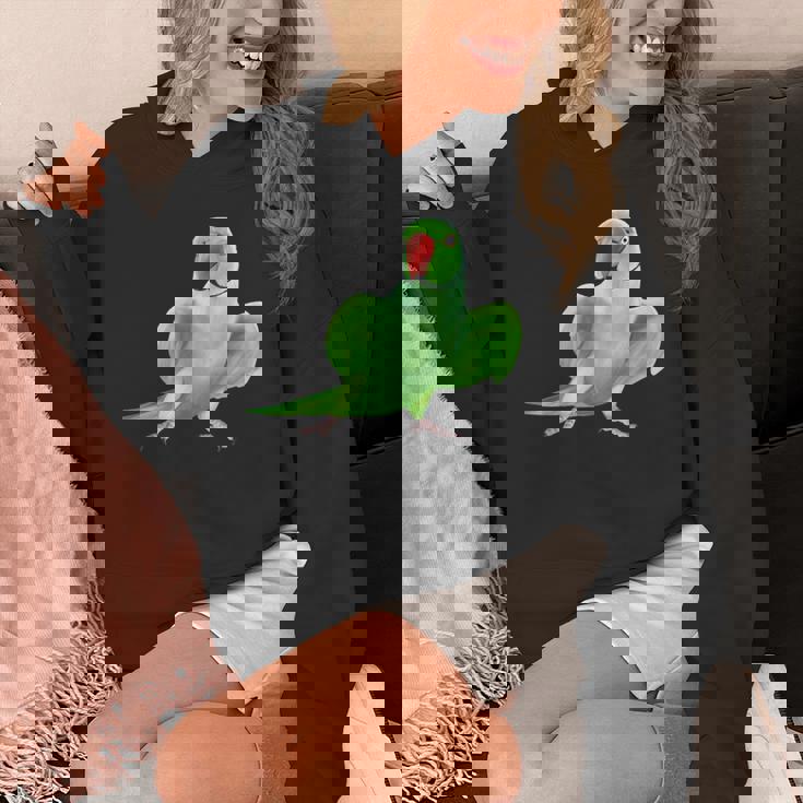 インドのワカケホンセイオウムの鳥 パーカー