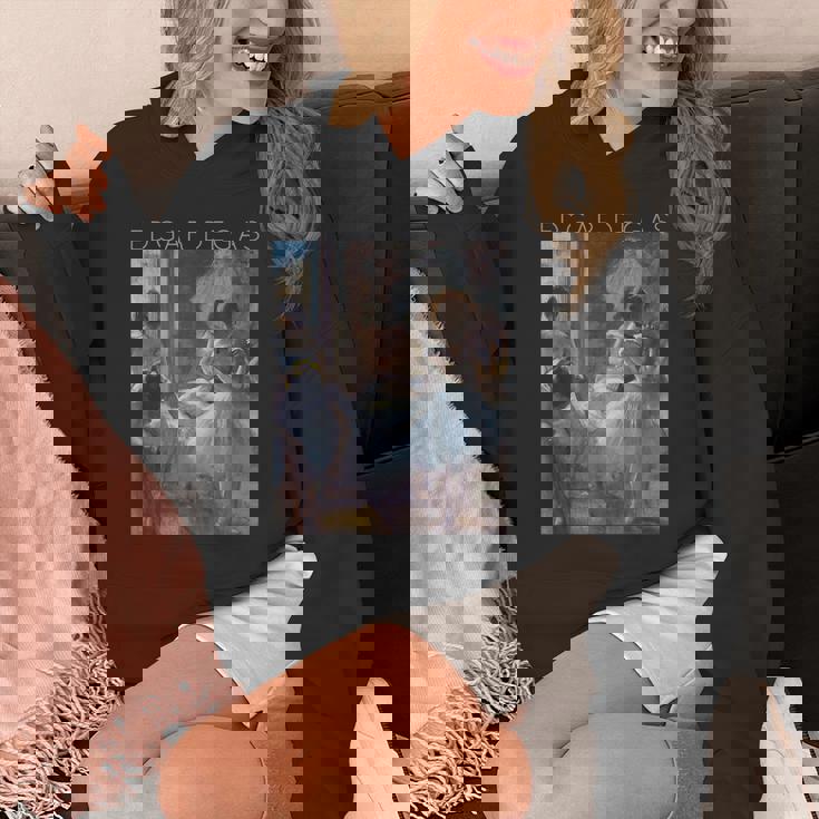 エドガー・ドガのアーティストとバレエフラットダンサー パーカー