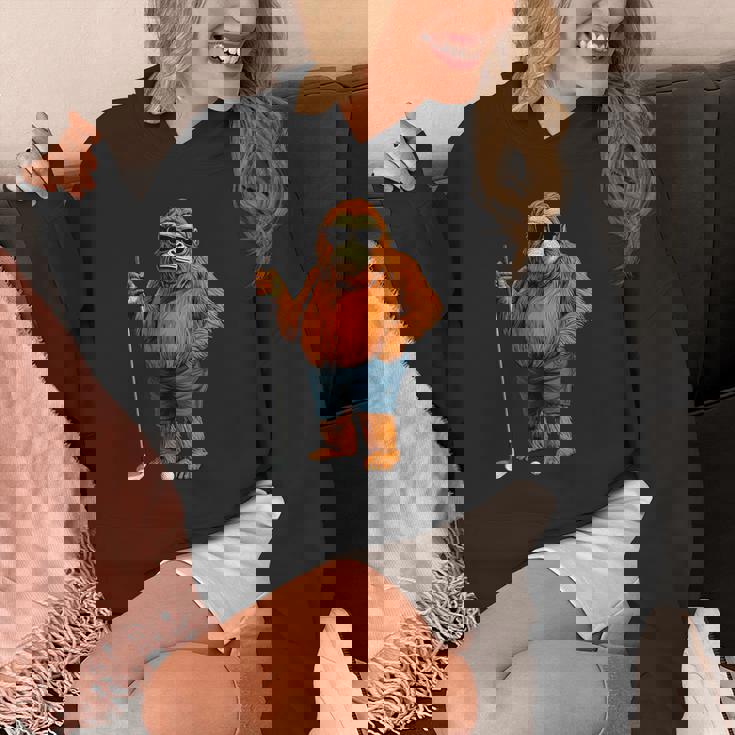 オランウータンゴルファー パーカー