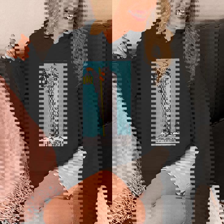 オリジナルのrider Waite Deckからの隠者ビンテージタロットカード パーカー