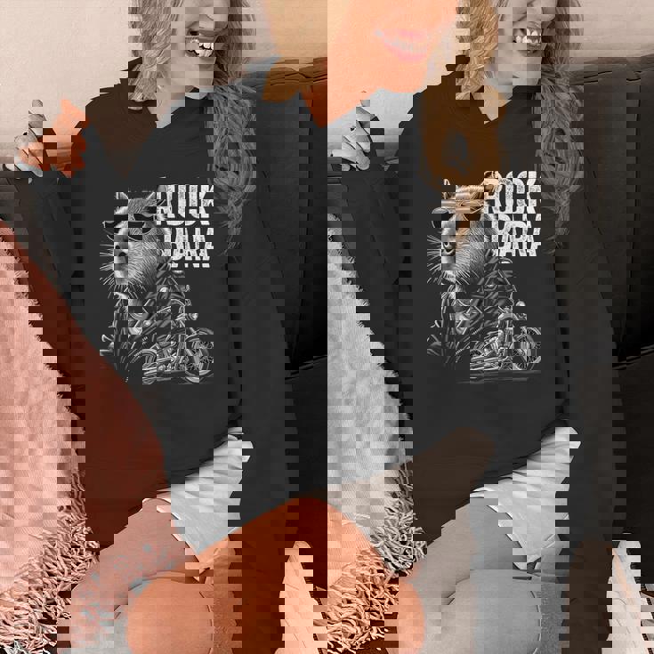 オートバイ げっ歯類 ロック メンズ カピバラ パーカー