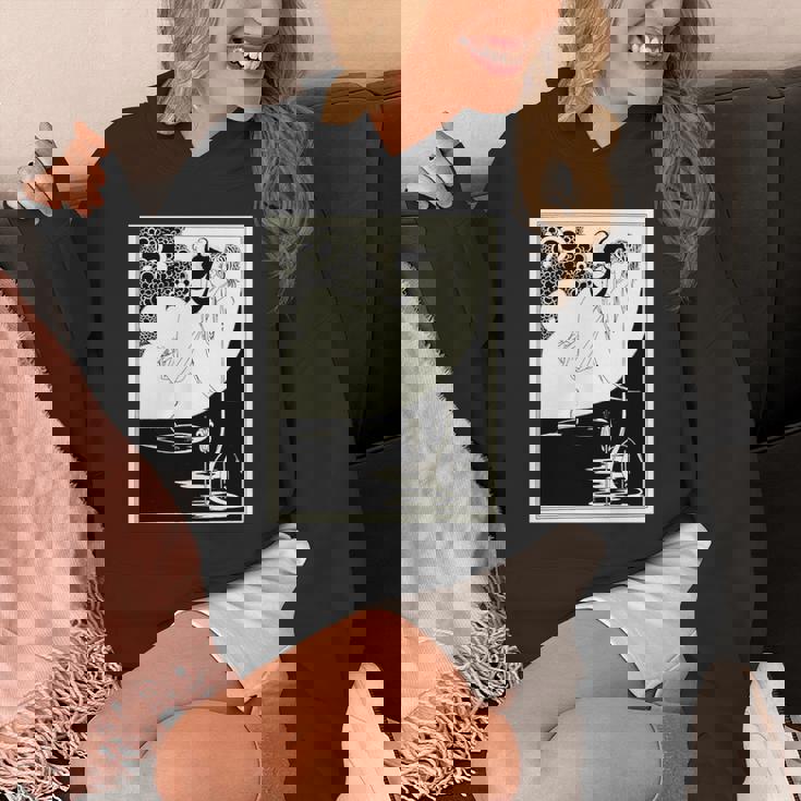 オーブリー・ビアズリーによるクライマックス1893 長袖tシャツ パーカー