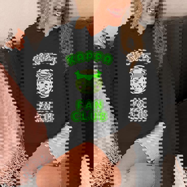 カッパ ファンクラブ かっぱくん 河童【ゆるフレンズ】ゆるかわいい キャラクター 面白い パーカー