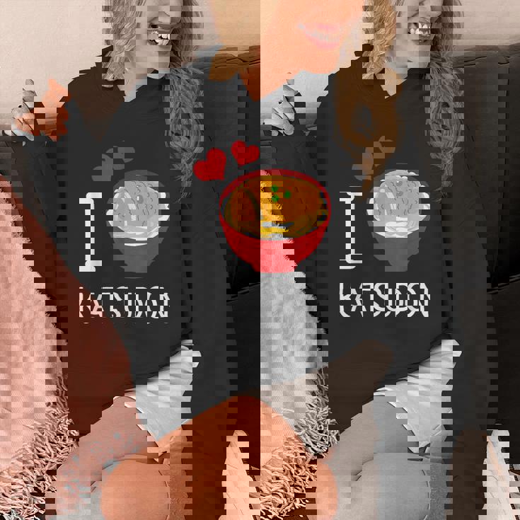 カツ丼を食べるのが大好き ご飯 カツ丼 パーカー