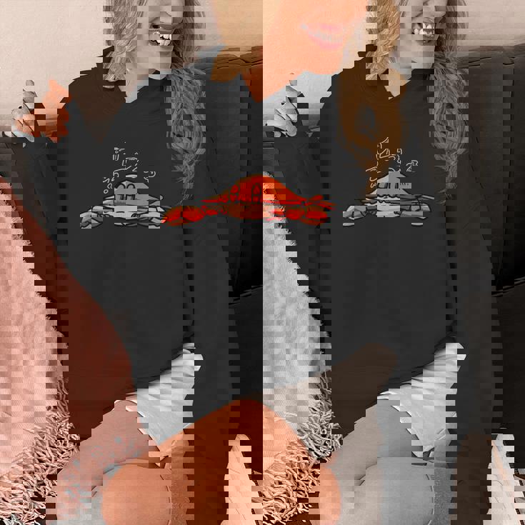 カニ寝シャツ 疲れたパジャマグラフィック パーカー