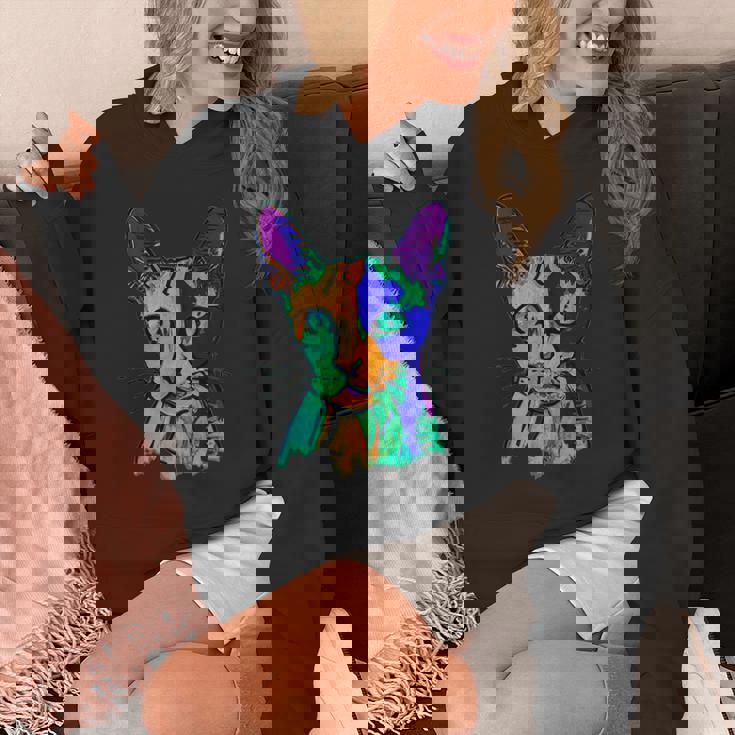 カラフルキャット パーカー