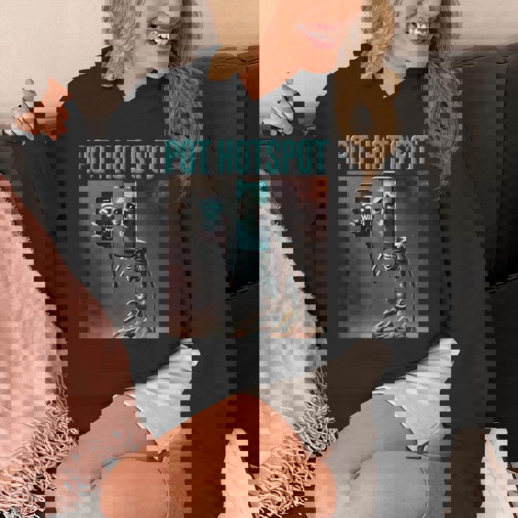 キッズ トレンド ミーム ブレイン ロート イタリアン ポット ホットスポット スケルトン パーカー