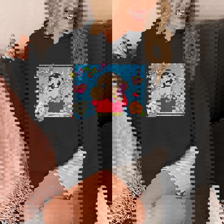 クレヨンしんちゃん 平成ごっこ しんちゃん 長袖tシャツ パーカー