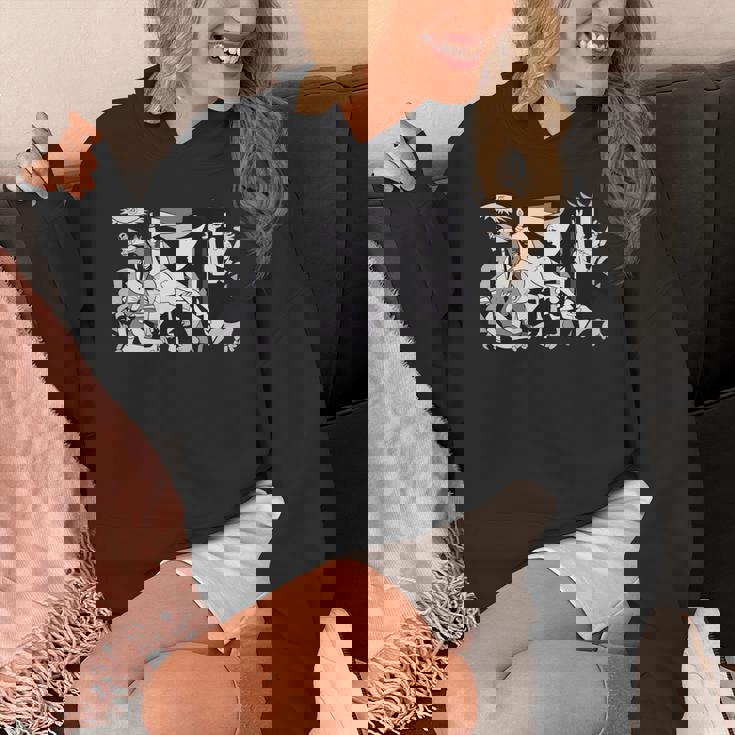 ゲルニカのアートワーク 長袖tシャツ パーカー