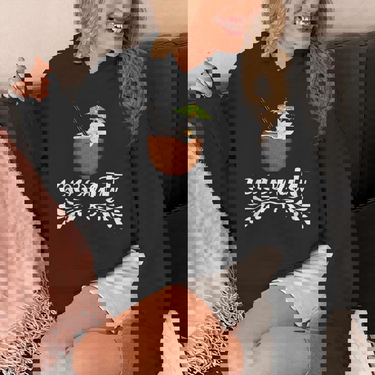 ココナッツ サマーフルーツ おもしろココナッツ パーカー