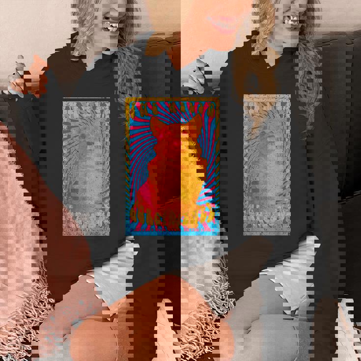 コーギードッグファニーサイケデリック1960年代ウェルシュコーギーペンブローク パーカー