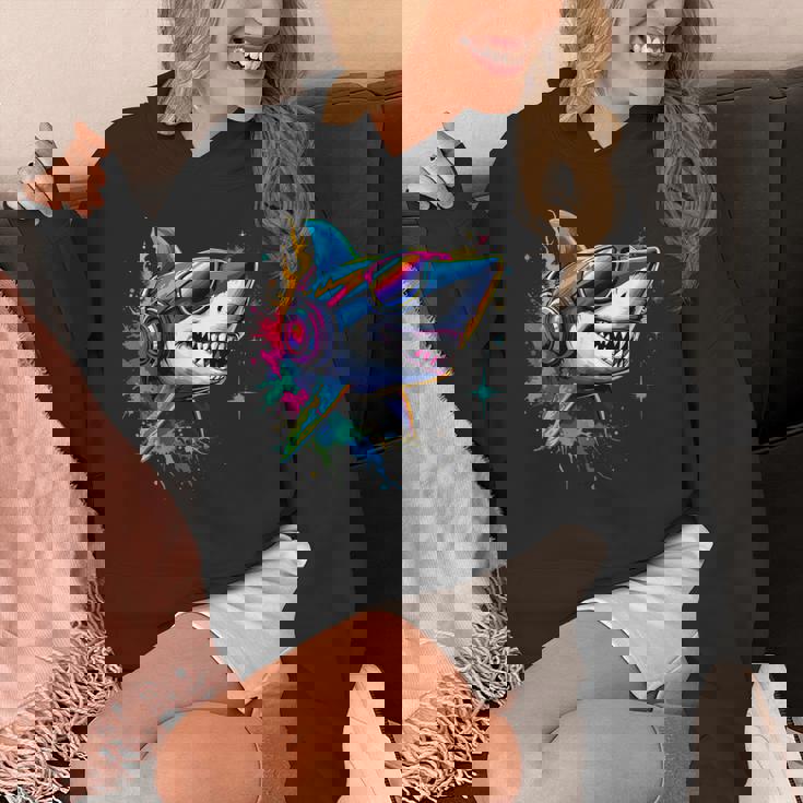 サメのモチーフ サメ タイガーシャーク オグロメジロザメ ホオジロザメ パーカー