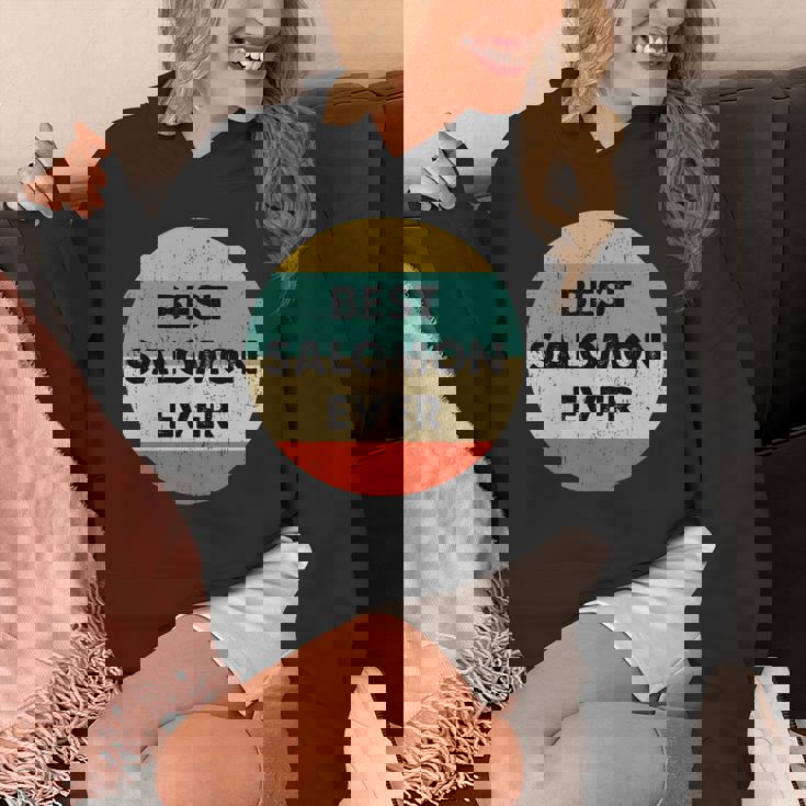 サロモン名 長袖tシャツ パーカー