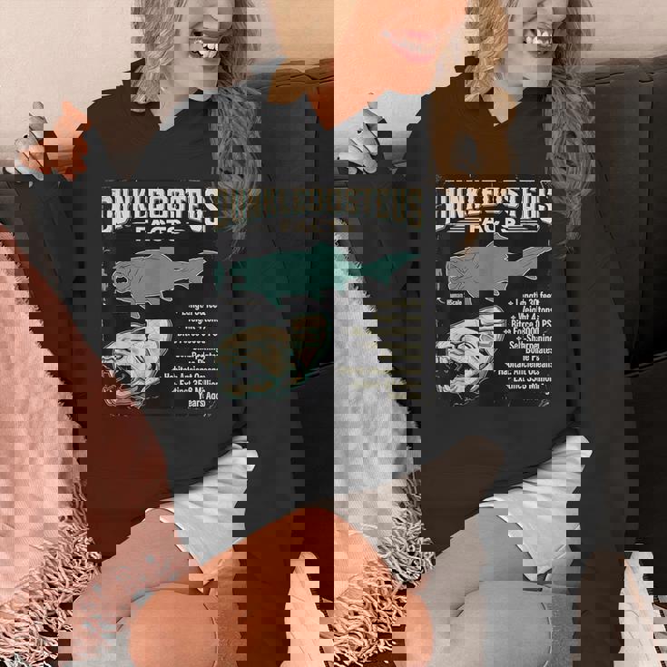 ダンクルオステウス Dunkleosteus Facts 古代魚 恐竜 海洋 生物 学習 図解 パーカー