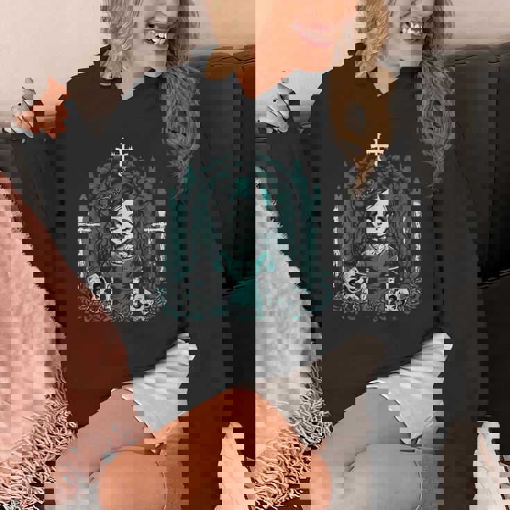 ダーク ゾンビ ゴシック人形 ちびスタイルと不気味な パーカー