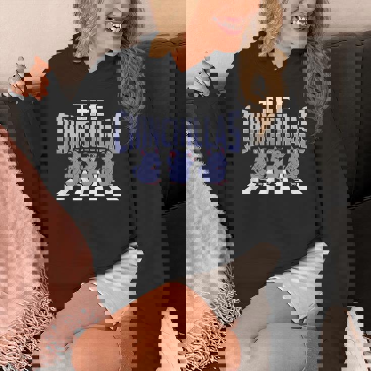 チンチラペットを飼う人のためのチンチラペデストリアンデザイン パーカー