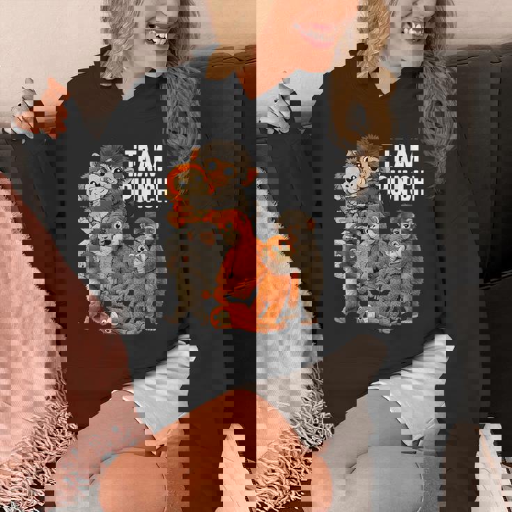 チームパンチ パンチくん 日本 赤ちゃん 猿 かわいい パーカー