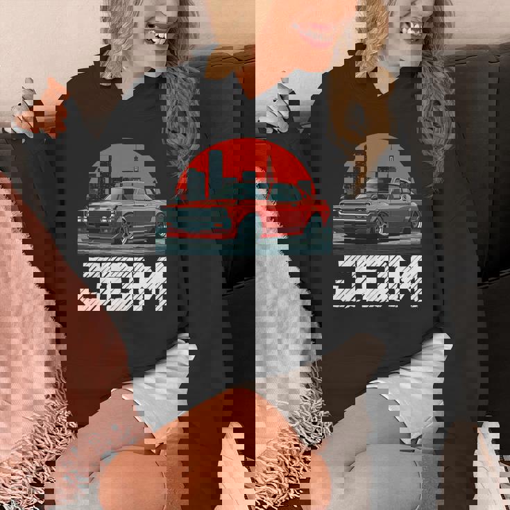 ディストレス Jdm レジェンド ドリフト レース レッドカー 東京スカイライン ギフト 長袖tシャツ パーカー