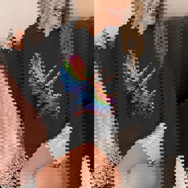 トリケラトプス 恐竜大好き かわいいトリケラトプス パーカー