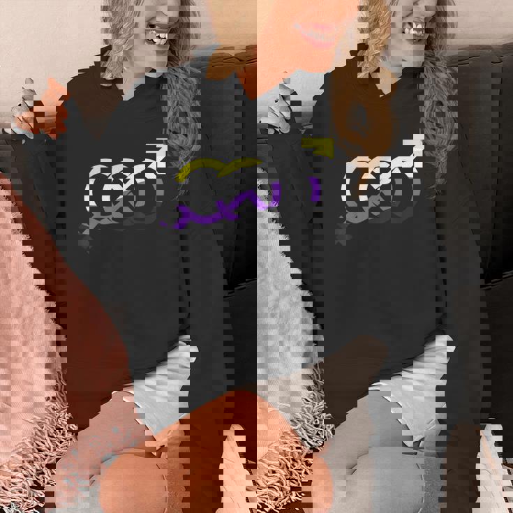 ノンバイナリー・プライド無限大 パーカー