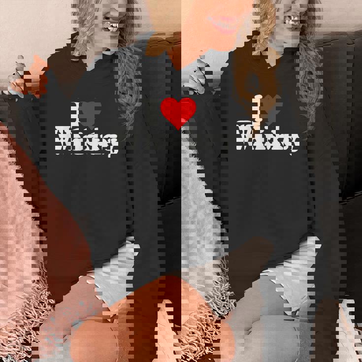 ハートウイスキーウイスキーが大好き パーカー