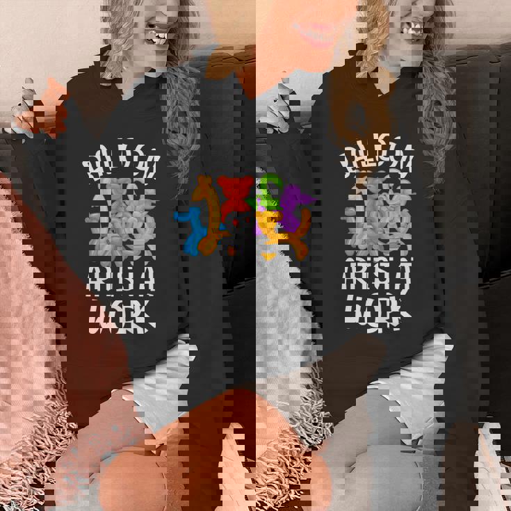 バルーンアート バルーンフェスティバル バルーンモデルの仕事 長袖tシャツ パーカー