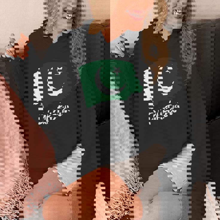 パキスタンの旗パキスタン 長袖tシャツ パーカー