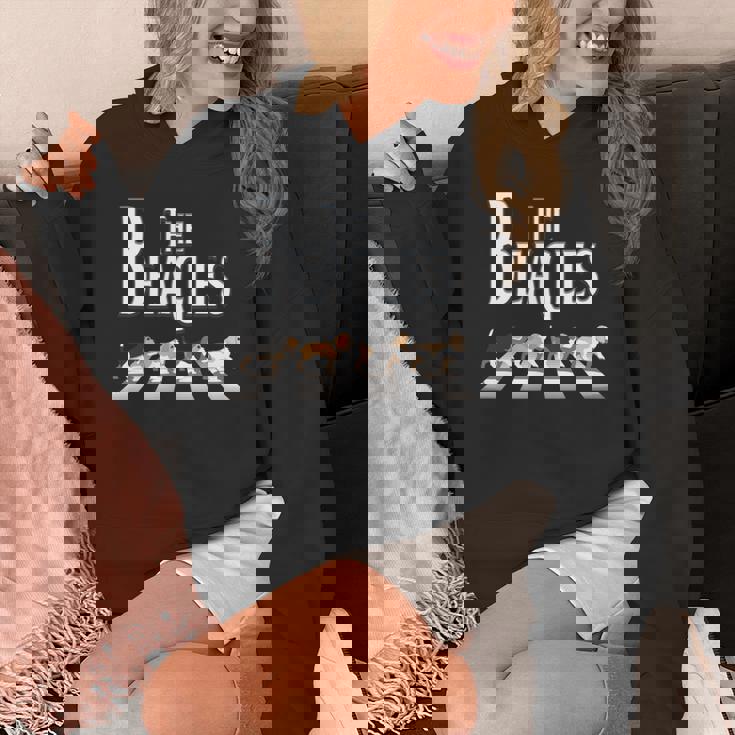 ビーグルス ビーグル犬 面白い ビーグル愛好家に 長袖tシャツ パーカー