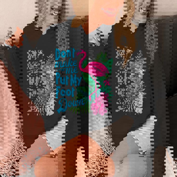 ピンクのフラミンゴ パーカー