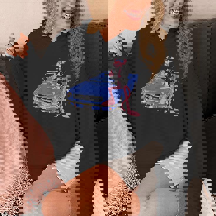 ピンクパンサー ヴィンテージ 1964 コンバーチブル 車 クール キャット パーカー