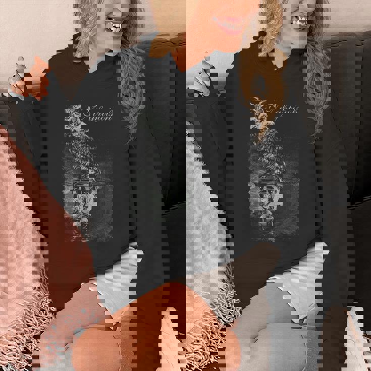 フクロウガラス パーカー