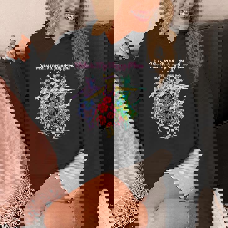 フラダンスを踊る猫 パーカー