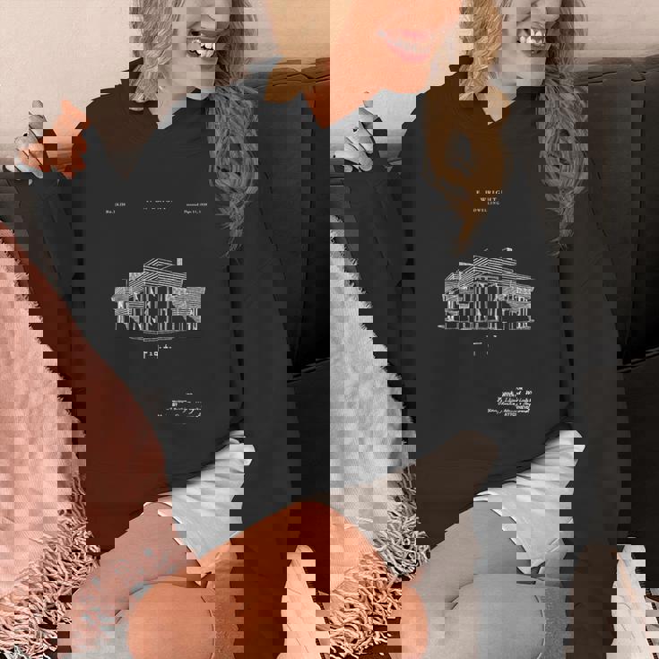 フランク・ロイド特許tシャツ ユニークなtシャツ パーカー