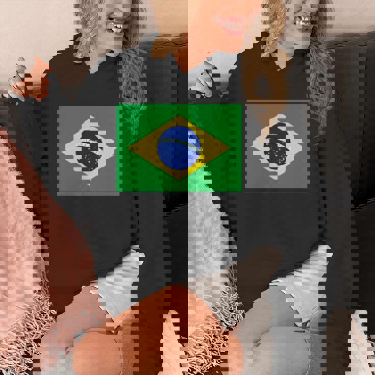 ブラジル レディース メンズ キッズ 左胸 ブラジル国旗 パーカー