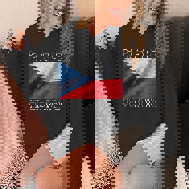 プラハtシャツ 素敵なチェコ共和国の国旗 お土産 パーカー