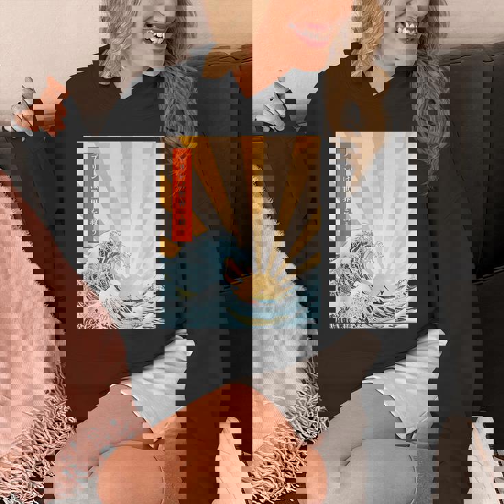 プリン 地球 日本語 浮世絵 和風デザイン 和柄 プリンは世界を救う パーカー