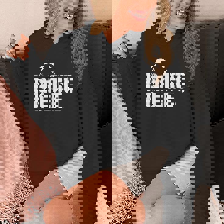 ヘッドホン No Music No Life Music Lover パーカー