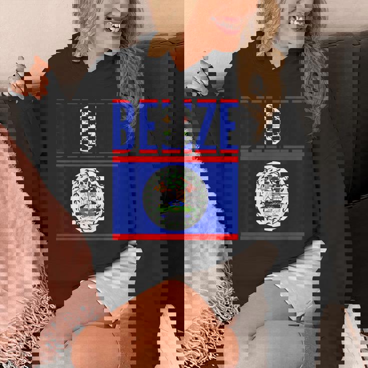 ベリーズ ベリーズの国旗 パーカー
