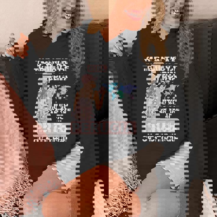 ペルージャシティのクールな少女 誇り高きペルージャガール パーカー