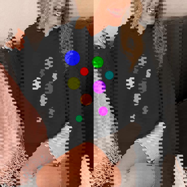 ポップ Dots カラフルドット 水玉【Pop】模様プリント アート おしゃれ パーカー