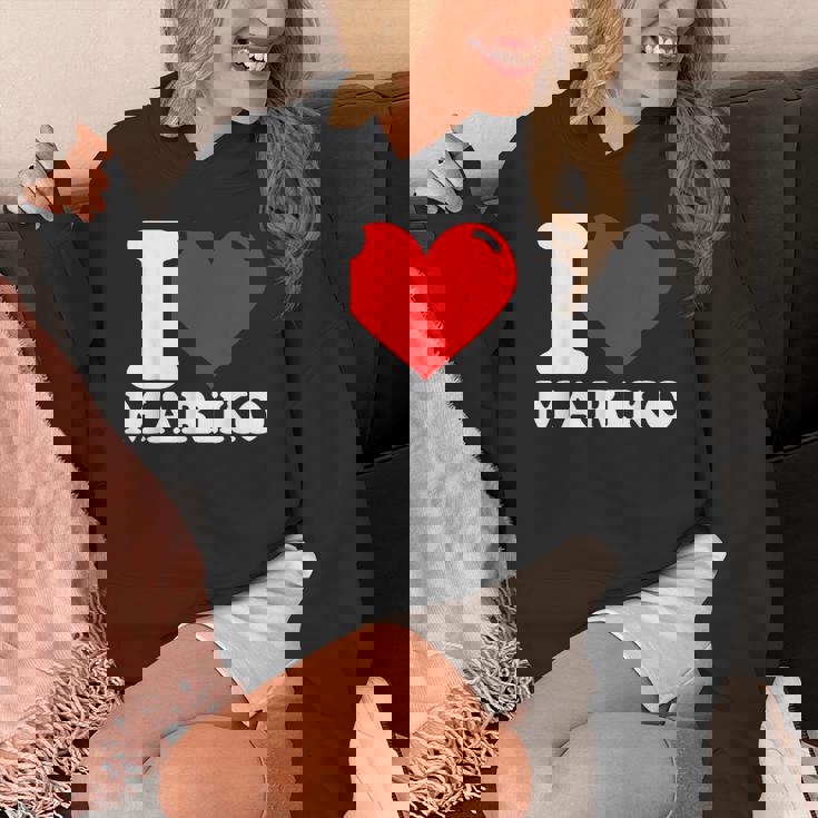 マリコという名前が大好きです パーカー